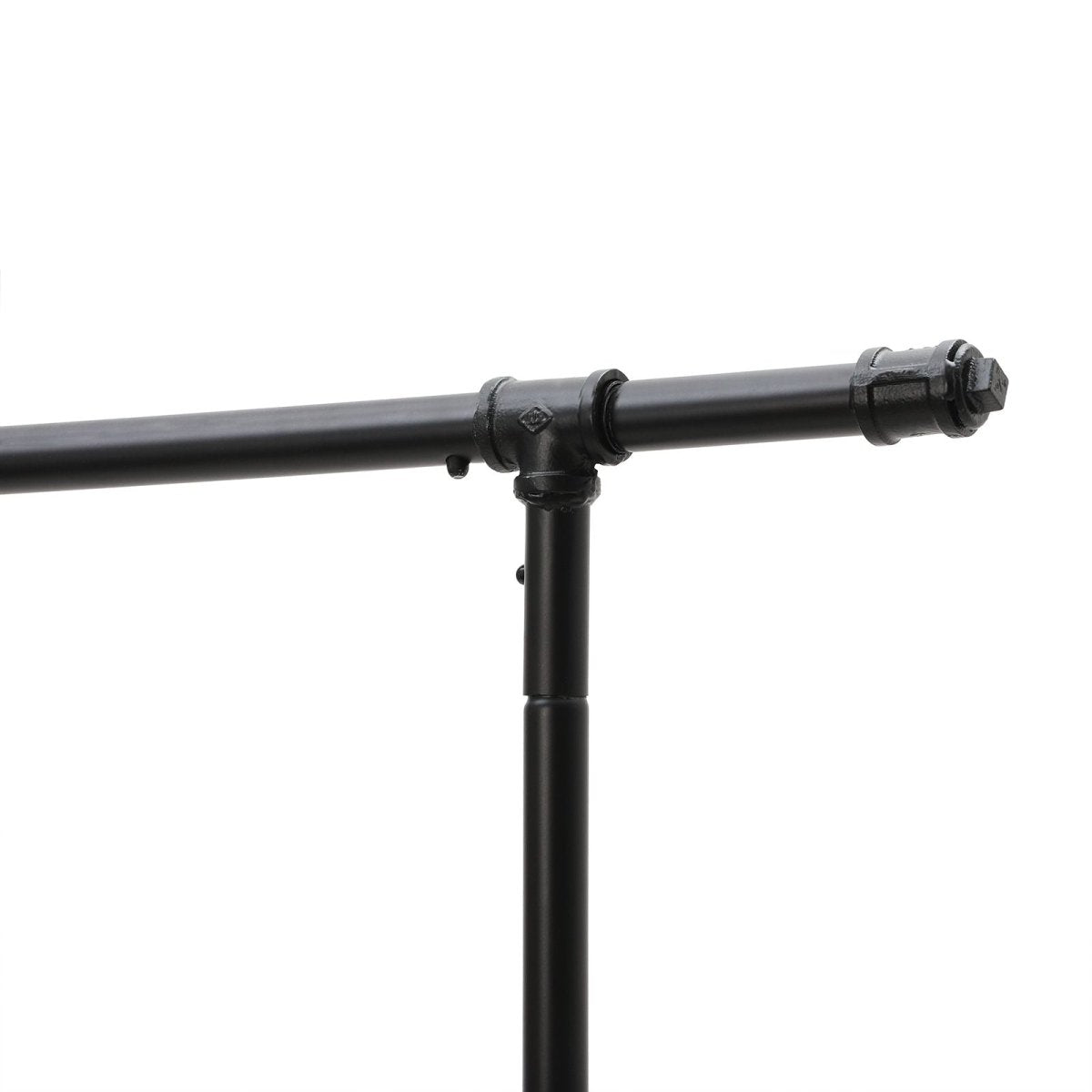 Industriestil Kleiderständer 110kg – Noah - Wasserrohr - Optik mit Rollen - nestful