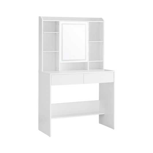 Schminktisch - Nova - mit LED - Beleuchtung - nestful