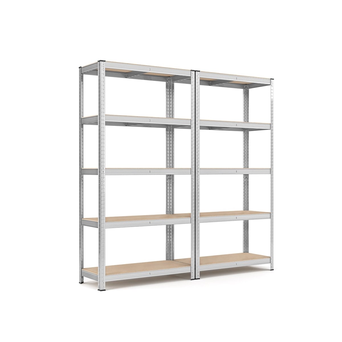 Schwerlastregal - Max - 180x90x40cm bis 875 kg belastbar - 2er Set - nestful
