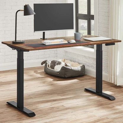 Elektrisch höhenverstellbares Schreibtischgestell 175 × 60 cm – Nova – Doppelmotor