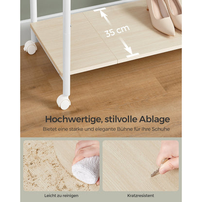 Elian – Naturbeige & Weiß – Detailansicht 2