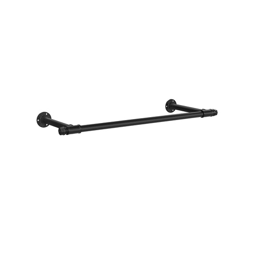 Clothes rail for the wall 60kg – industrial style, water pipe look