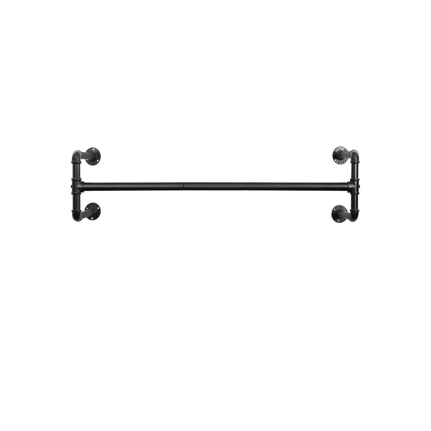 Clothes rail for the wall 60kg – industrial style made of iron