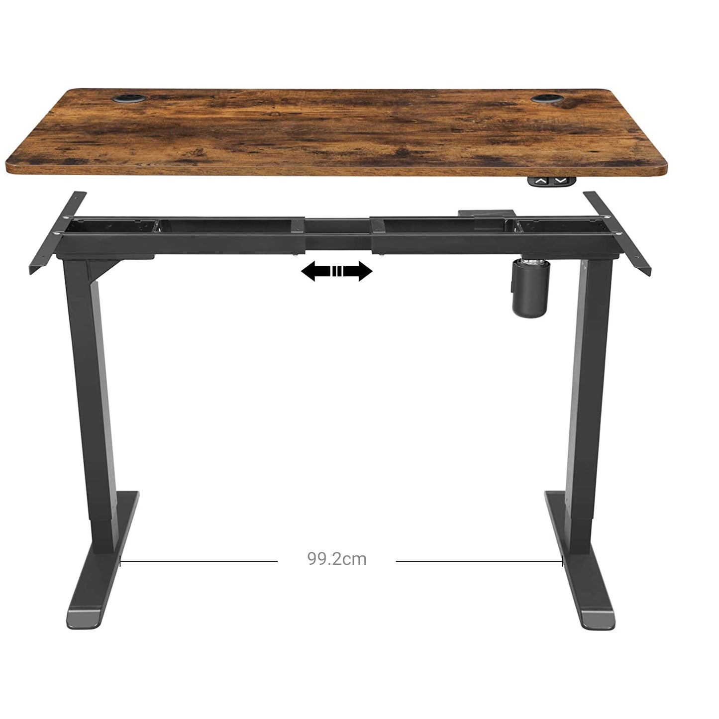 Table top for electric desk