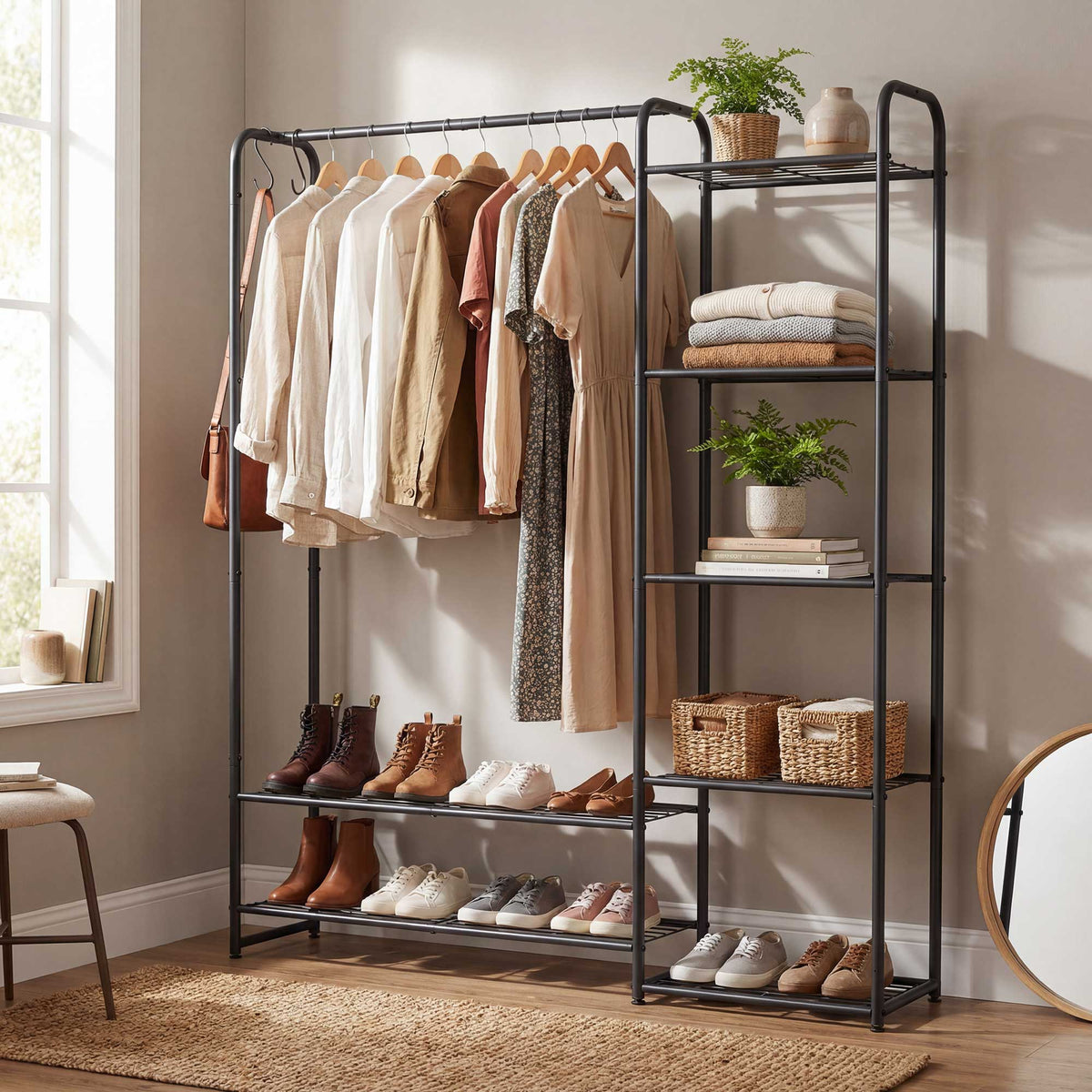 Enno – Mattschwarz – 112 cm – Lifestyle