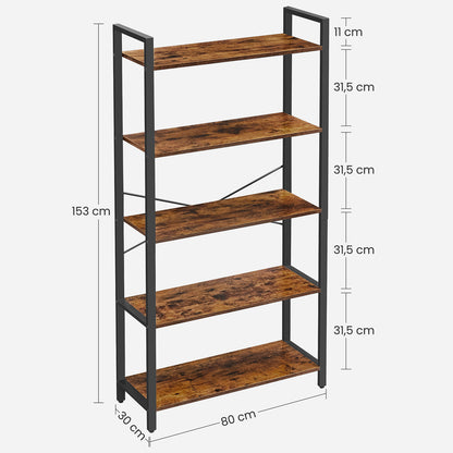 5 tier storage rack