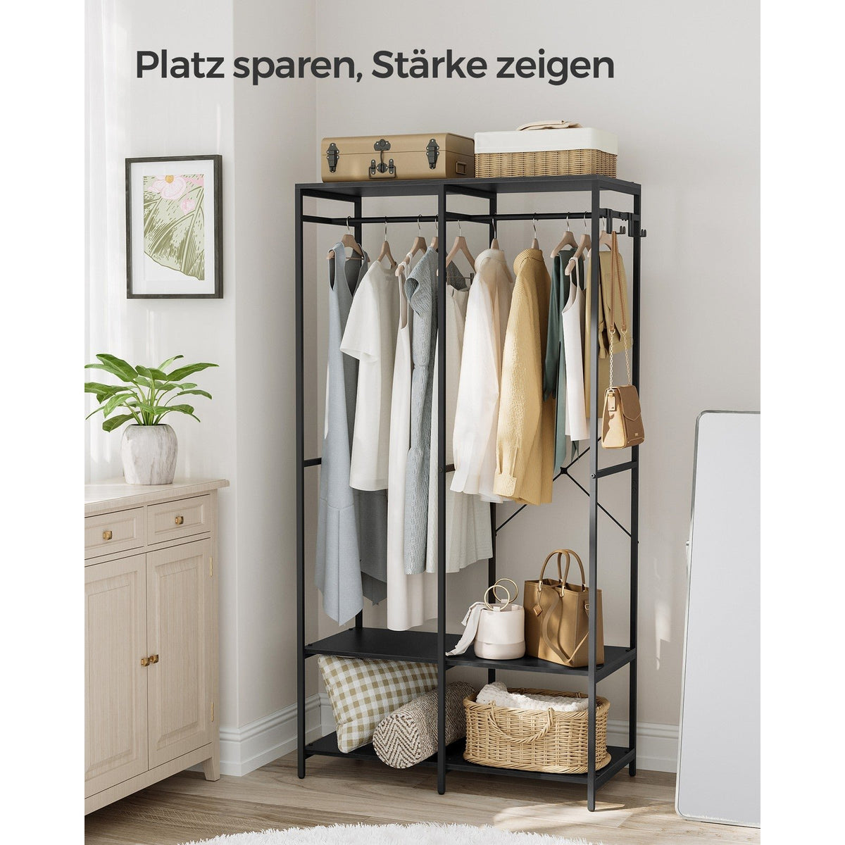Rasmus – Ebenholzschwarz – 94,5 cm – Lifestyle