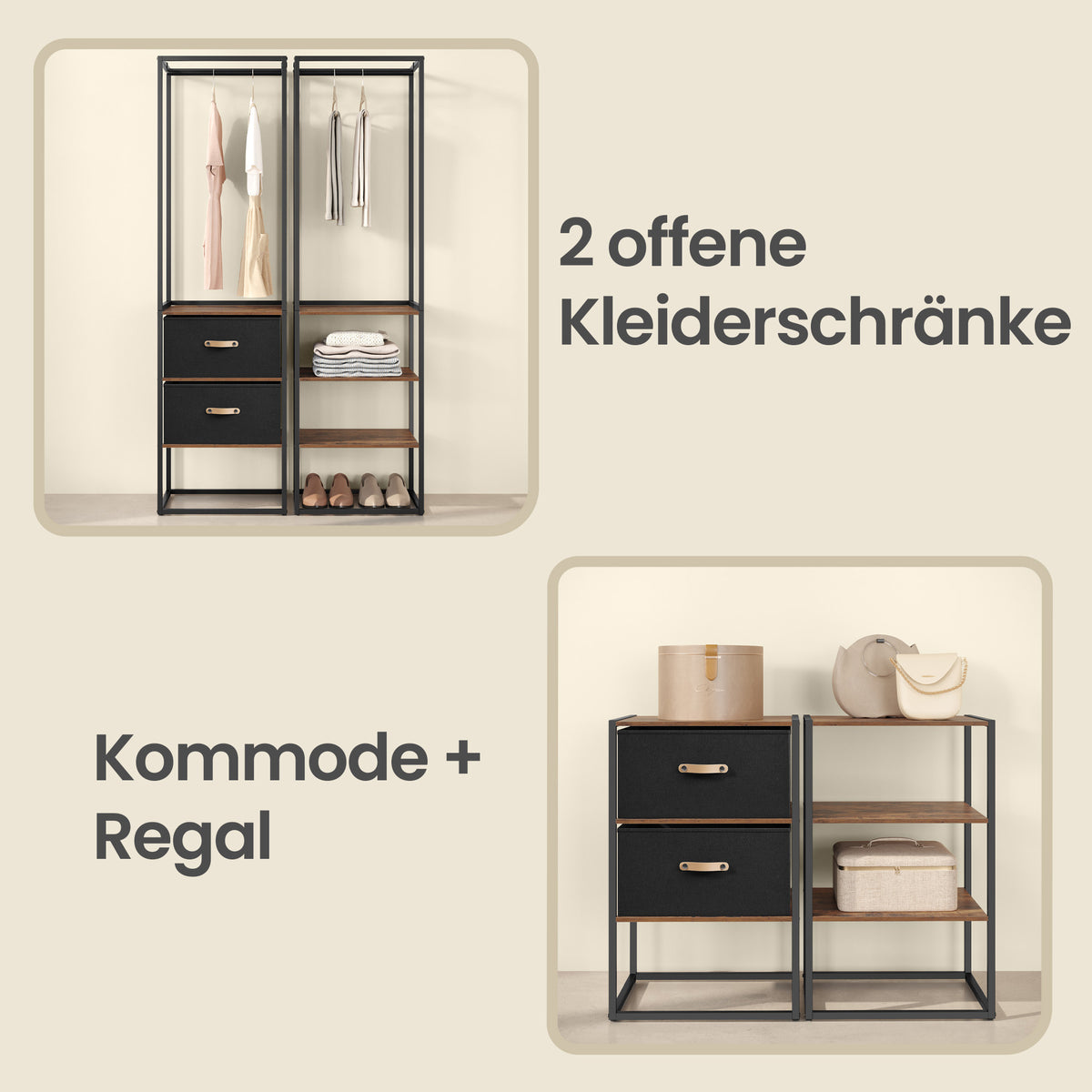 Arvid – Vintagebraun – Detailansicht 1