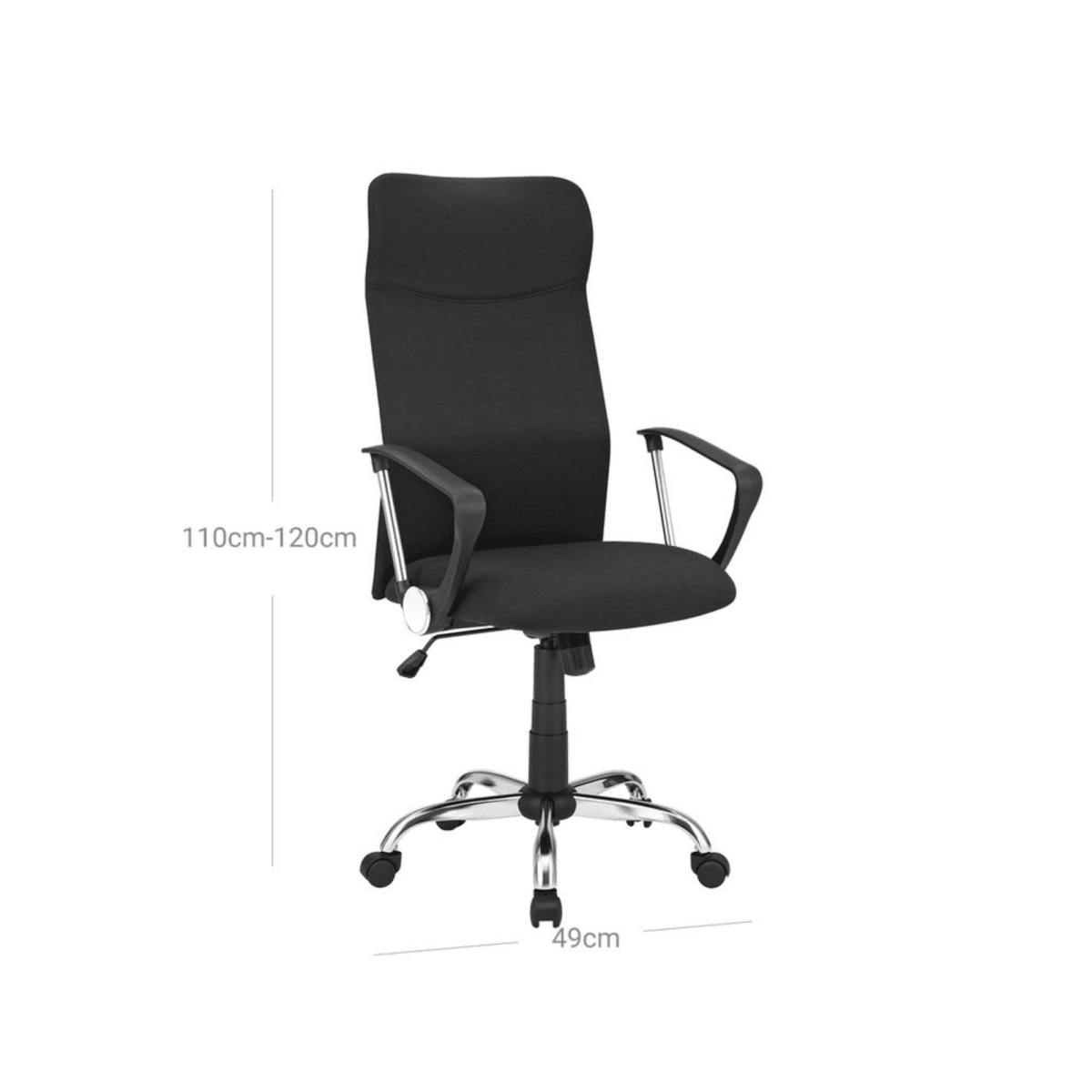 Ergonomischer Bürostuhl – Niro – höhenverstellbar mit Wippfunktion - nestful