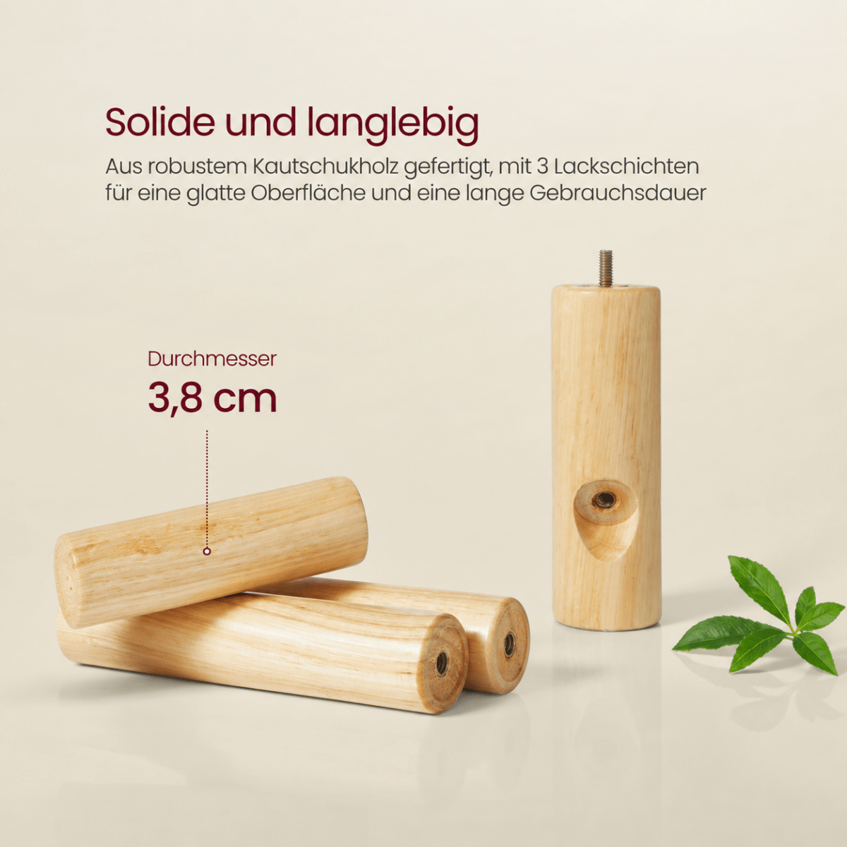 Garderobenständer – Arian – in Baumform aus Massivholz - nestful