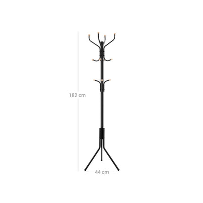 Garderobenständer – Falk – als Hutständer aus Metall – 182 cm - nestful