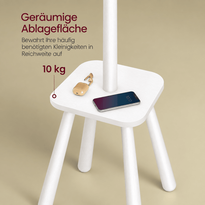 Garderobenständer – Jonte – mit 8 Haken & Ablage - nestful
