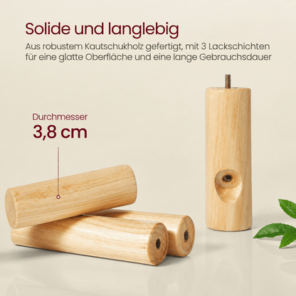 Garderobenständer – Tilo – in Baumform mit quadratischem Fuß - nestful