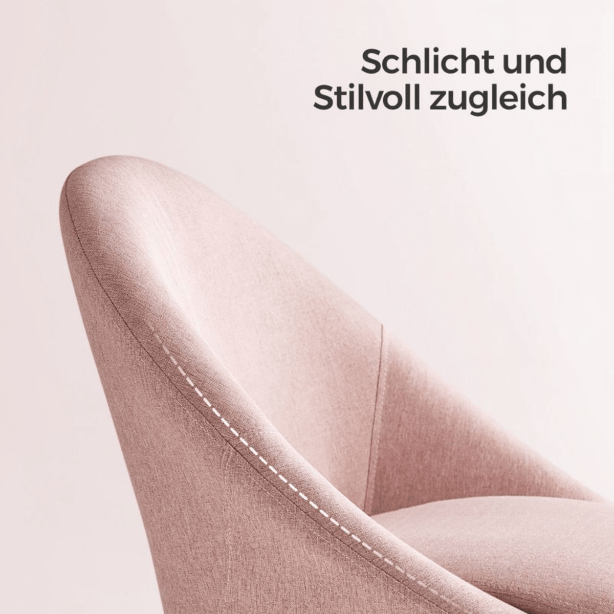 Homeoffice Bürostuhl – Elara – höhenverstellbar aus Stoff oder Samt - nestful