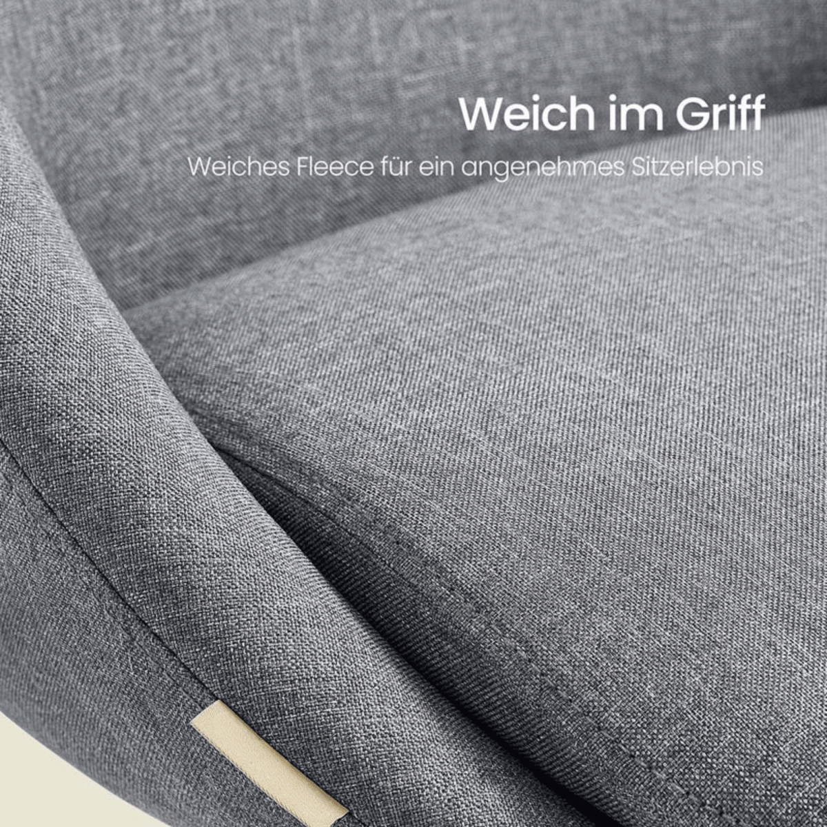 Homeoffice Bürostuhl – Elara – höhenverstellbar aus Stoff oder Samt - nestful