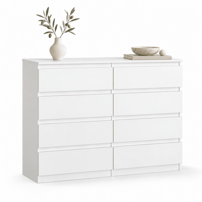 Kommode 120 cm – Gabriel – mit 8 Schubladen - nestful