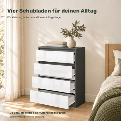 Kommode 60 cm – Gabriel – mit 4 Schubladen - nestful