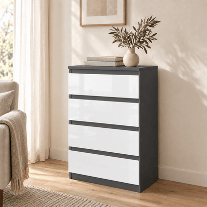 Kommode 60 cm – Gabriel – mit 4 Schubladen - nestful