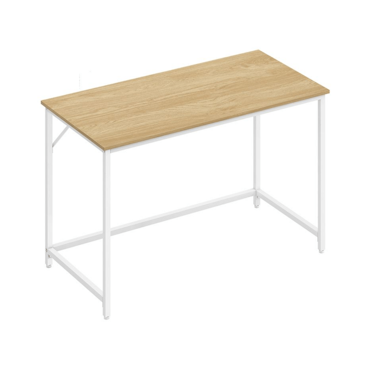 Schmaler Schreibtisch – Luca – Kompakt & Klein im Industrie - Design - nestful