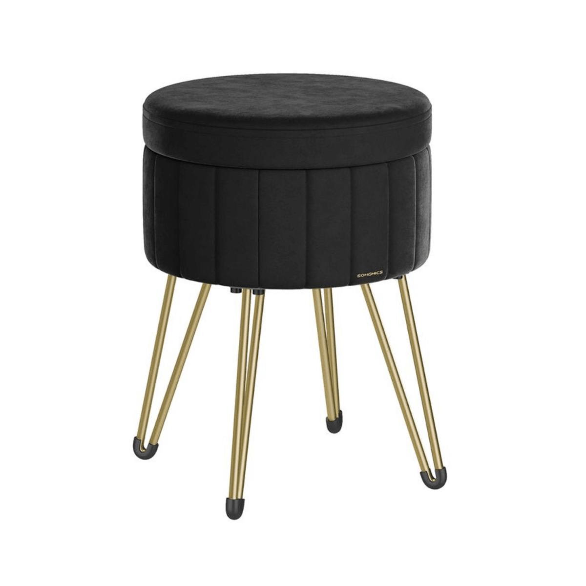 Schminktisch Hocker - Aveline - mit Stauraum, 4 Farben - nestful