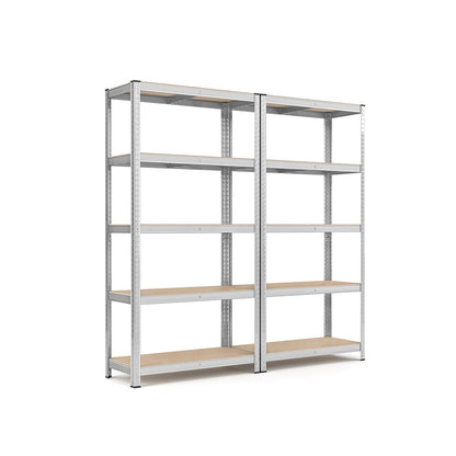 Schwerlastregal - Max - 180x90x40cm bis 875 kg belastbar - 2er Set - nestful