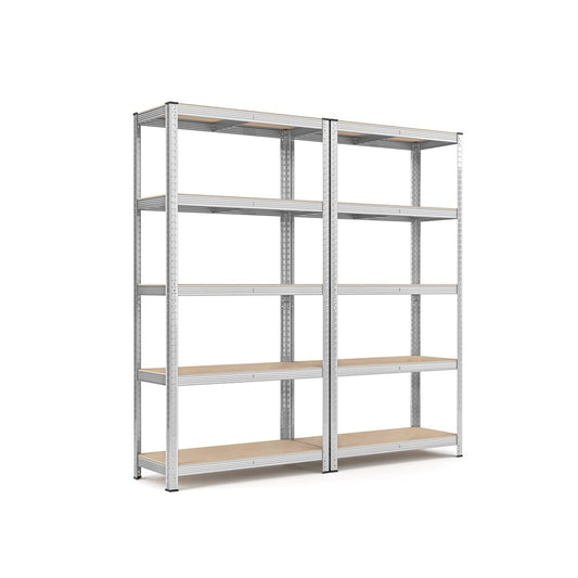 Schwerlastregal - Max - 180x90x40cm bis 875 kg belastbar - 2er Set - nestful