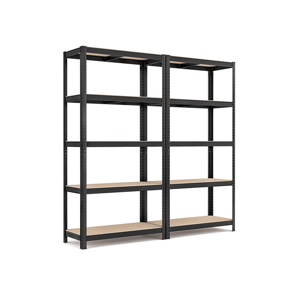 Schwerlastregal - Max - 180x90x40cm bis 875 kg belastbar - 2er Set - nestful