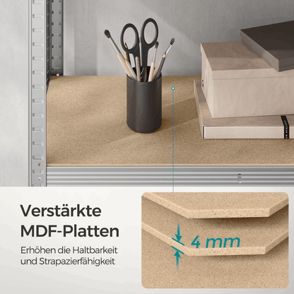 Schwerlastregal - Tobias - 200x100x50cm bis 600 kg belastbar - nestful