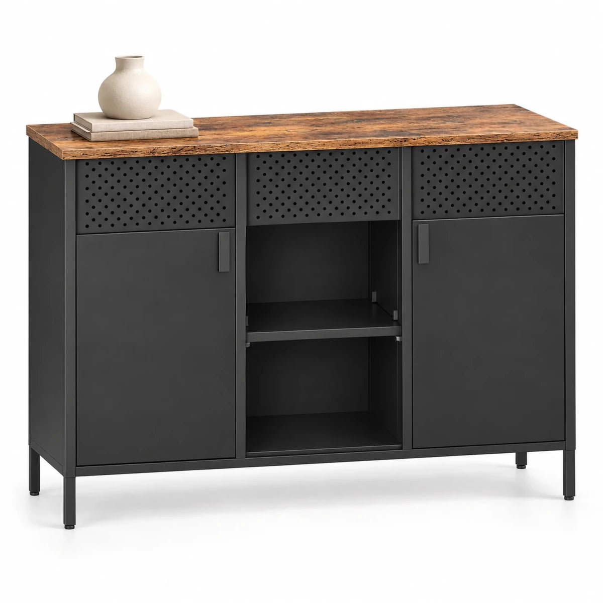 Sideboard 110 cm – Lennart – mit 2 Türen und Schublade - nestful