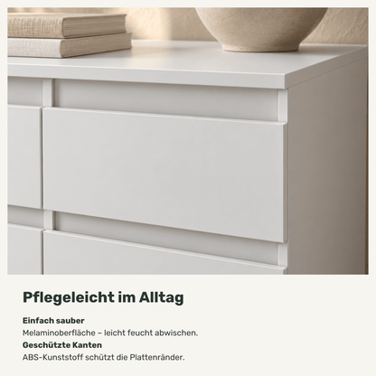 Sideboard 80 cm – Noah – mit 2 Schubladen und 2 Türen - nestful