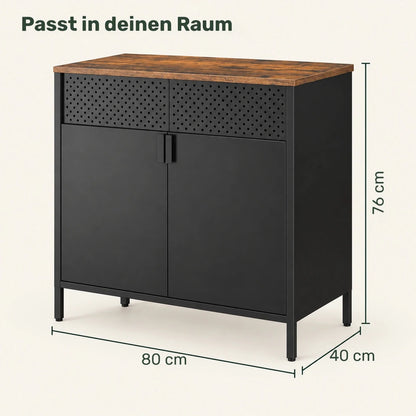 Sideboard – Joris – in 80 oder 141 cm - nestful