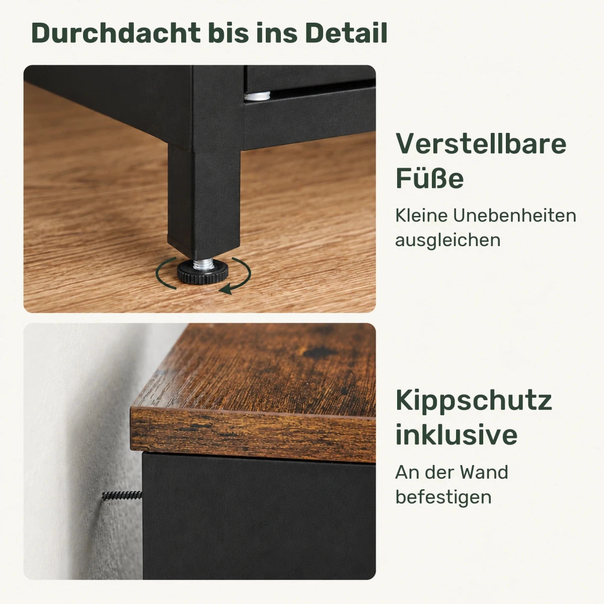 Sideboard – Joris – in 80 oder 141 cm - nestful