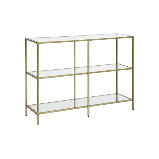 Tempered glass console table