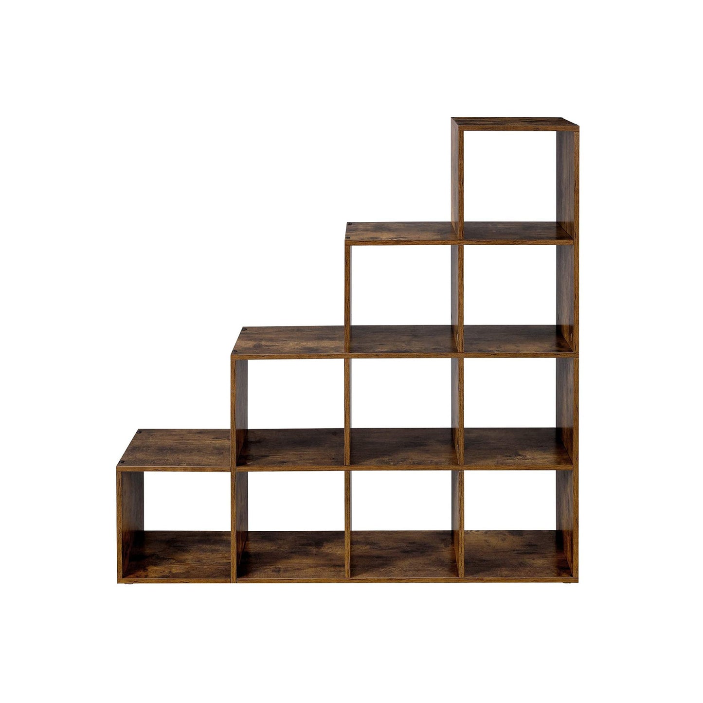 Stair shelf with 10 cubes