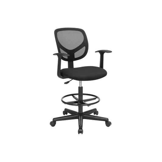 Ergonomic office chair with armrests