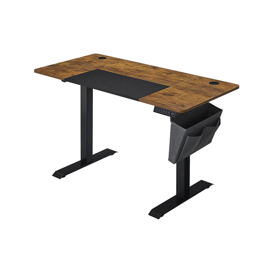 Desk with adjustable height