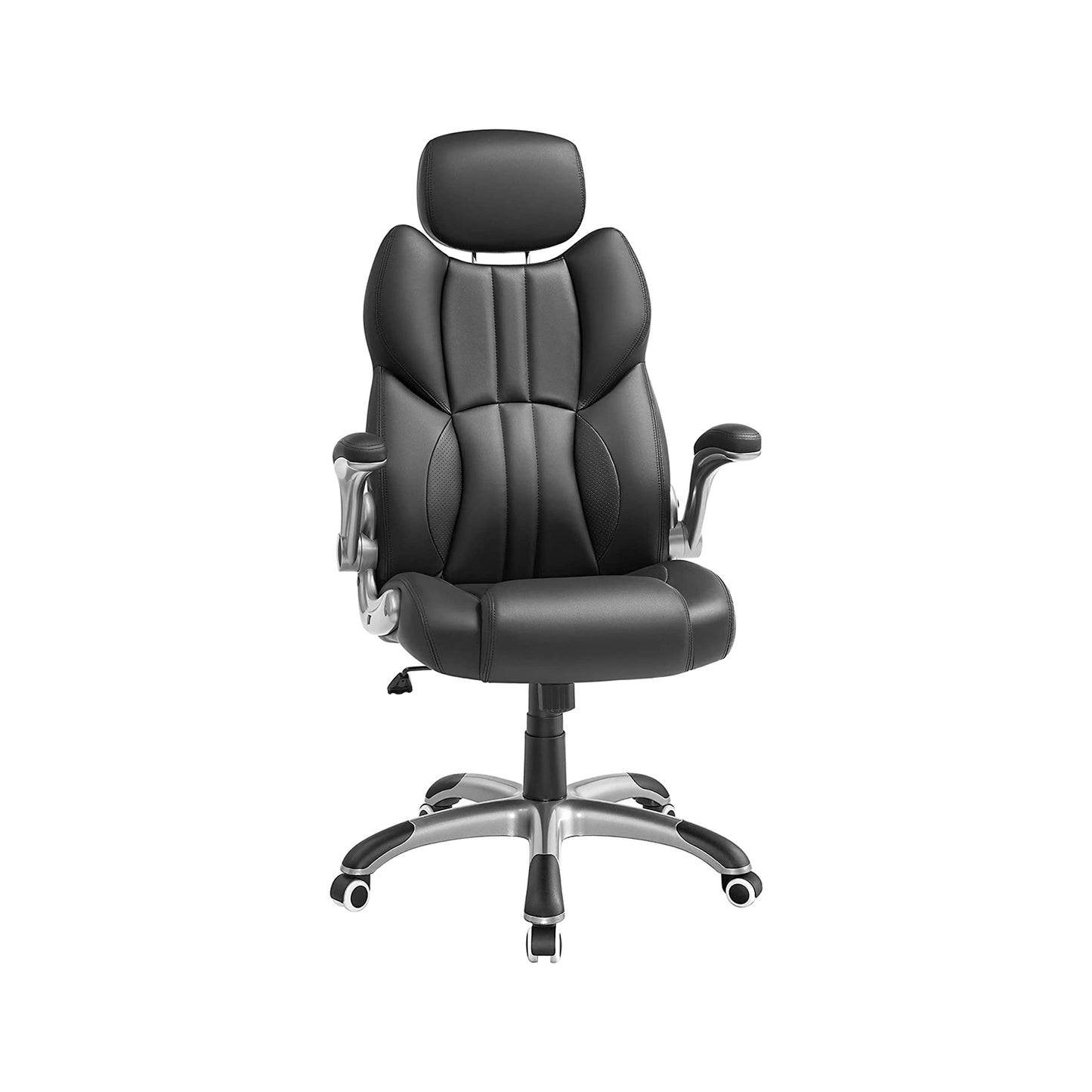 Office chair with folding armrests