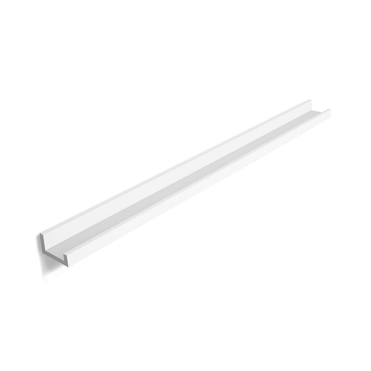 Floating picture ledge white